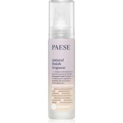 Paese Nanorevit dlouhotrvající make-up s vyživujícím účinkem 03 Sand 30 ml