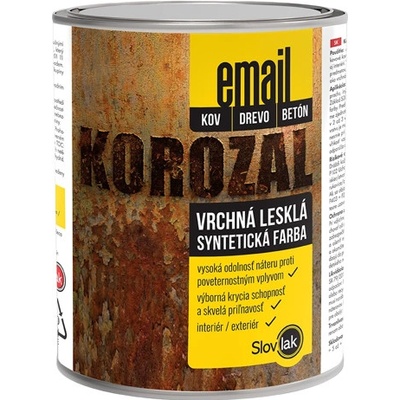 Korozal email 10kg lesklý Žltý