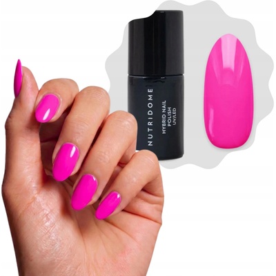 Nutridome Hybridní lak na nehty UV/LED Pink Bloom 014 5 g