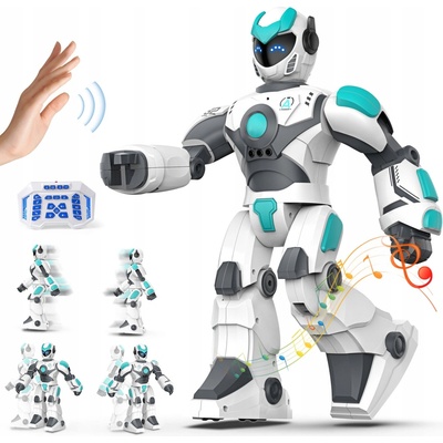 VATOS Programovatelný robot bílý na dálkové ovládání