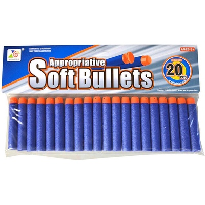 MaDe náboje softové 20 ks oranžové