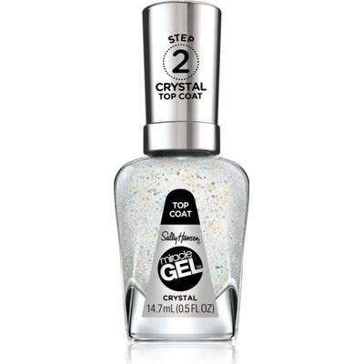 Sally Hansen Miracle Gel gelový lak na nehty bez užití UV/LED lampy odstín Crystal 14.7 ml