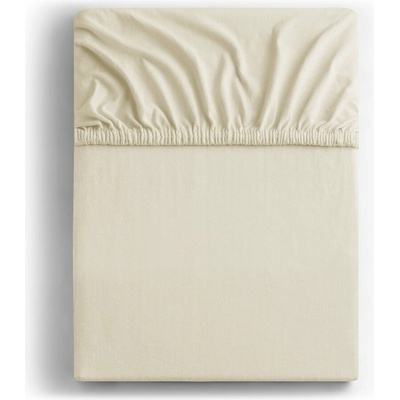 Restilo Béžová napínacia plachta jersey Amber 180x200