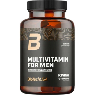 BioTechUSA Multivitamin For Men from organic sources 60 tabliet