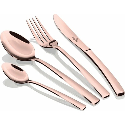 Berlingerhaus Sada príborov nerezová oceľ s lešteným povrchom Rosegold 24 ks