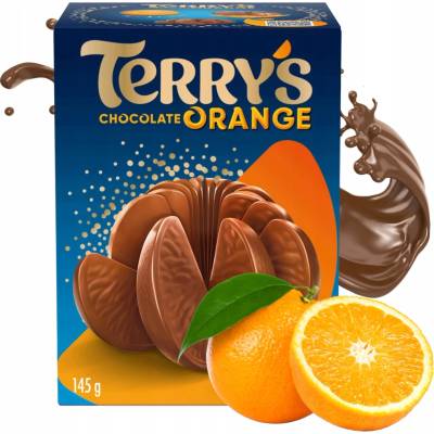 Terry's Mléčná čokoláda Orange 145 g