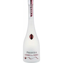 Vodka Pravda Cherry 37,5% 0,05 l (holá láhev)