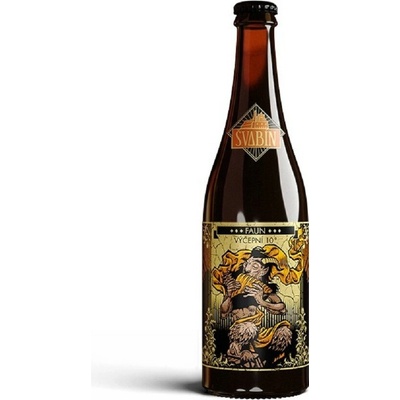Švabín FAUN 10 světlé výčepní 4% 0,7 l (sklo)