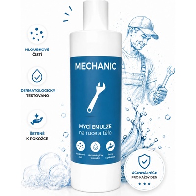 Herbai Herbacare Professional Mechanic mycí emulze na ruce a tělo 400 ml