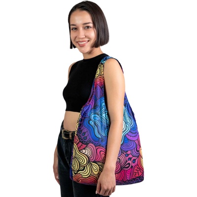 NANOBAG Sbalitelná taška psychedelic