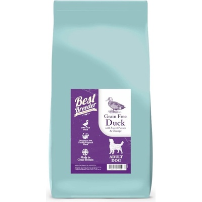 Best Breeder Grain Free Duck Sweet Potato & Orange 12 kg