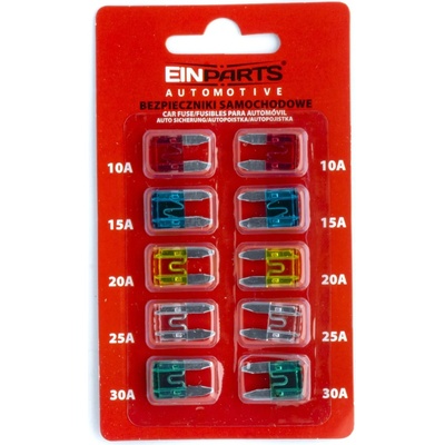 Sada poistiek 10 ks EinParts EPFUSE08