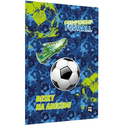 OxyBag Desky na abecedu pro prvňáčky Fotbal Championship – Hledejceny.cz