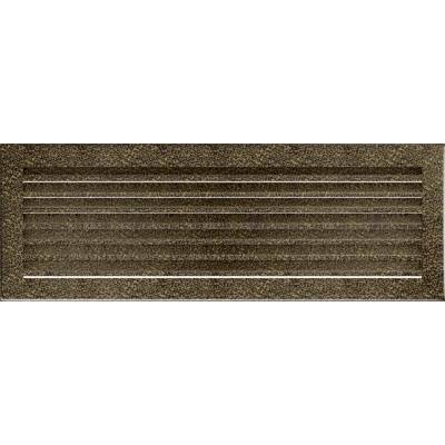 Kratki Mriežka FRESH 170 x 490 mm čierno-zlatá