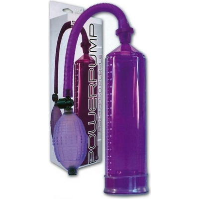 Power Pump Purple Vakuová pumpa pro pány při poruchách erekce