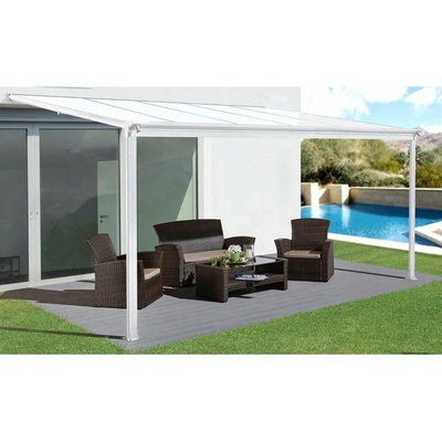 LANITPLAST Wall, 3.12m 3m RAL 9010 (biela) bronz