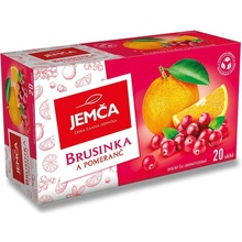 Jemča Brusinka a pomeranč ovocný čaj aromatizovaný 20 x 2 g