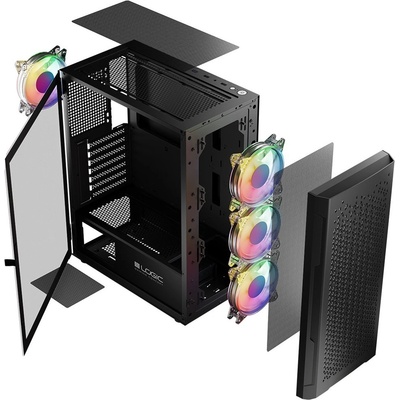 Logic ARAMIS ARGB MINIDI USB 3.0 čierna