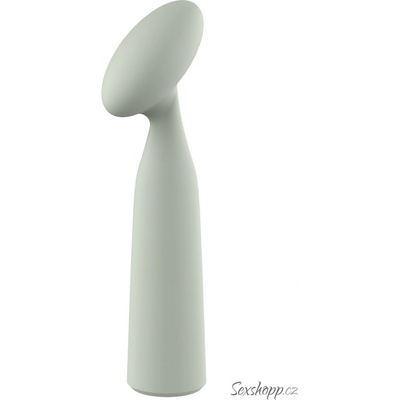 Dream Toys Masážní hlavice NUDE Luna Mini Wand šedá
