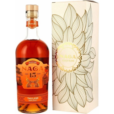 Naga Siam Legacy 15y thajský rum 40% 0,7 l (holá láhev)