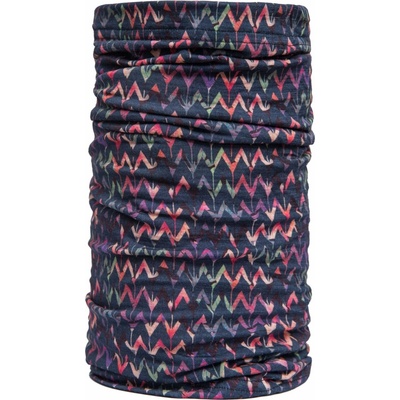 Sensor tube merino Impress šátek multifunkční deep blue origami