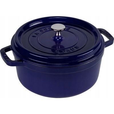 Staub Hrniec okrúhly 24 cm 3,8 l modrý