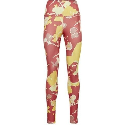 Reebok dámské legíny MYT AOP Poly tight červená