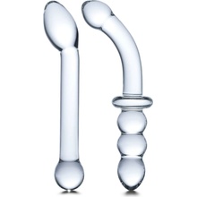 Glas G-Spot Pleasure Glass Dildo Set 2 pcs