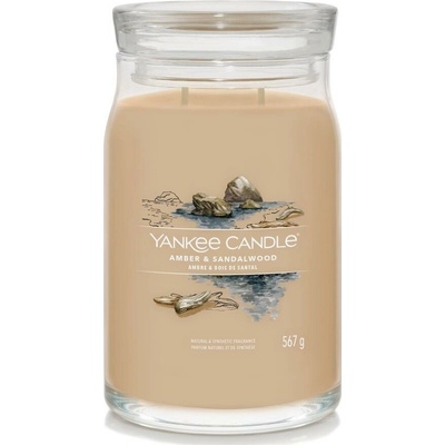 Yankee Candle Amber & Sandalwood signature 567 g