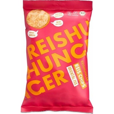 BIO VEGAN Reishunger Rýžové chipsy Oriental Mix 50 g