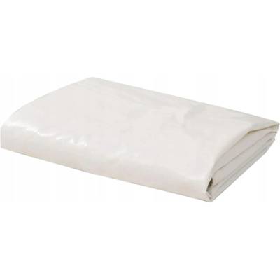 VidaXL Plachta 650 g/m2, 6 x 8 m bílá