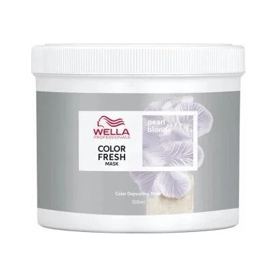 WELLA Color Fresh Mask Pearl Blonde Barvicí a ošetřující maska na vlasy 500 ml