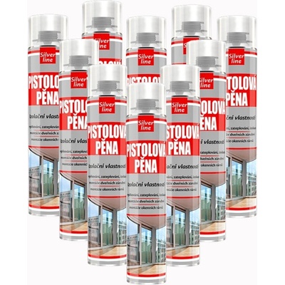 Den Braven Pistolová pěna Silver line 750 ml 12 ks – Hledejceny.cz