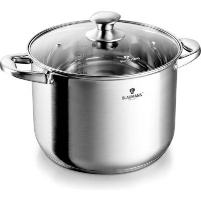 BerlingerHaus - Hrnec nerez a skleněná poklice 26cm 9,5l