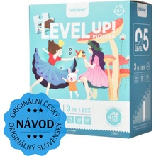 Mideer LEVEL UP! 05 Kúzelný svet 3v1 99 120 a 140 dielov