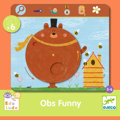 Djeco Obs Funny Prvá hľadacia hra