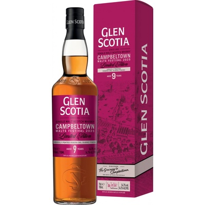Glen Scotia 9y Festival Release 2025 54,3% 0,7 l (karton)
