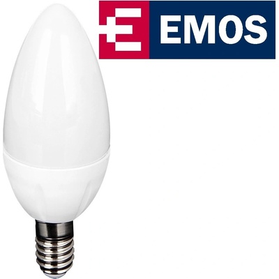 Solight LED žiarovka sviečka 6W E14 4000K 420lm