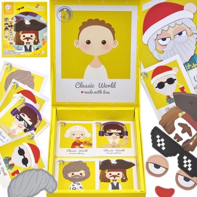 Classic World Magnetické Fashion Pictures Boys 32 el.