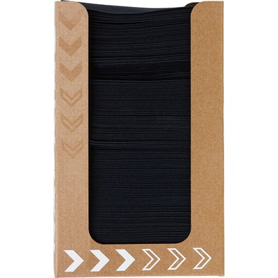 Duni servítky Dunisoft Black 20X20Cm 180ks