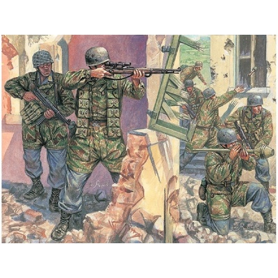 Corfix Model Kit 6045 WWII GERMAN PARATROOPERS 1:72