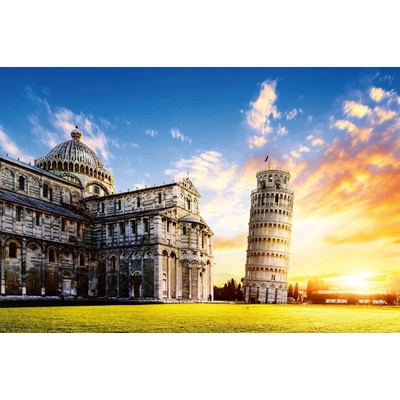 Dimex MS-5-1017 Vliesová fototapeta Piazza dei Miracoli Itálie rozměry 375 x 250 cm