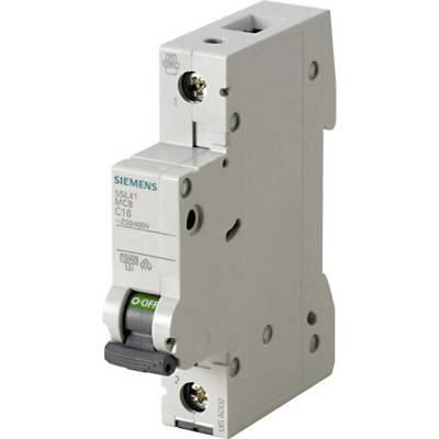 Siemens 5SL41166 5SL4116-6 elektrický istič 1-pólový 16 A 230 V, 400 V