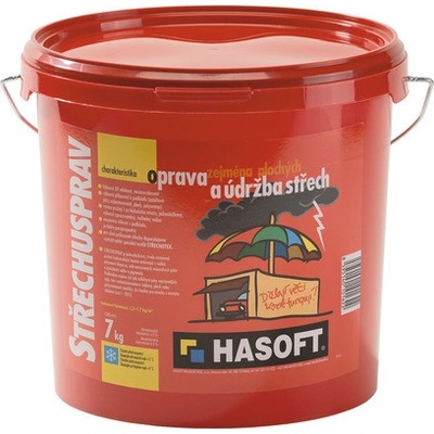 Hydroizolace HASOFT Střechusprav 7 kg šedá