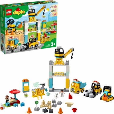 LEGO® DUPLO® 10933 Stavba s vežovým žeriavom