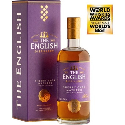 The English Sherry Cask 46% 0,7 l (karton)