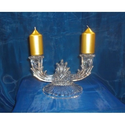 Svícen dvouramenný Bohemia Crystal