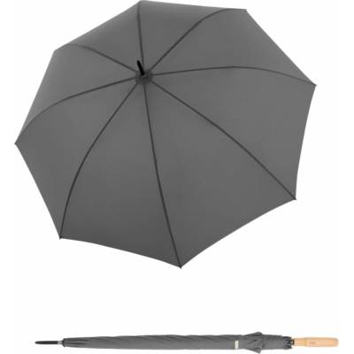 Doppler nature long Slate Grey eko deštník šedý