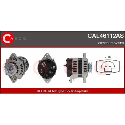 Alternátor CASCO CAL46112AS