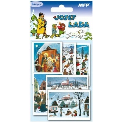 MFP papier Menovky na darčeky - Josef Lada (6ks)